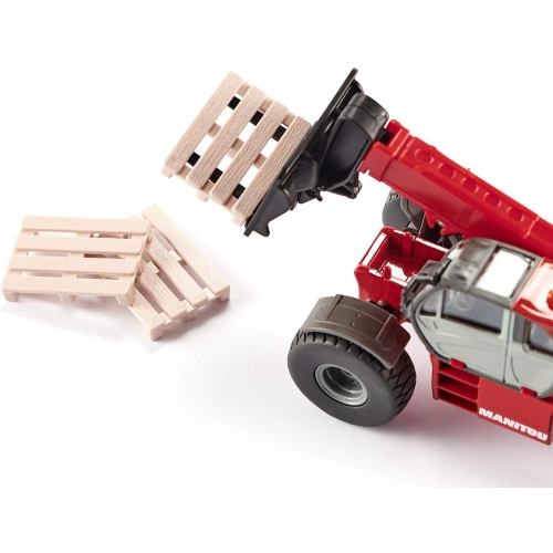 Ładowarka teleskopowa Manitou MHT 10230 model metalowy SIKU S3507